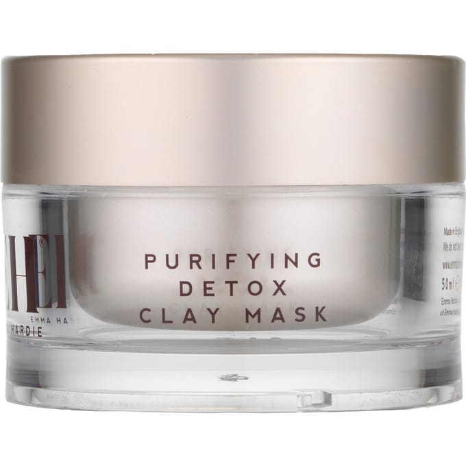 Emma Hardie Purifying Detox Clay Mask With Dual Action Cleansing Cloth