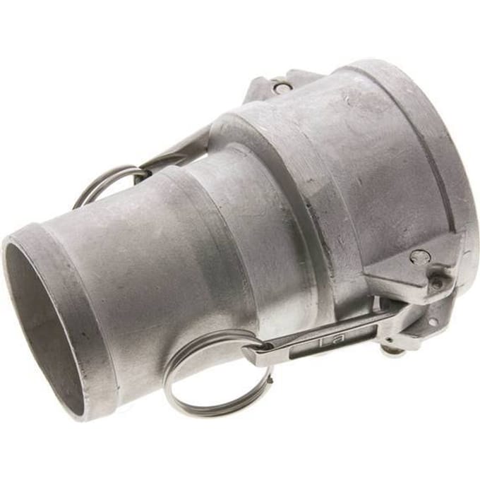 Camlock DN 60 (2 1/2'') Veiligheid Koppeling RVS met slangpilaar (63 mm) Type C MIL-C-27487