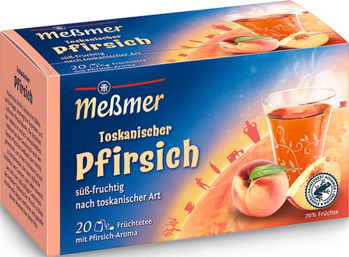 Messmer Toscaanse Perzik 2.5gr - 10x 20 stuks