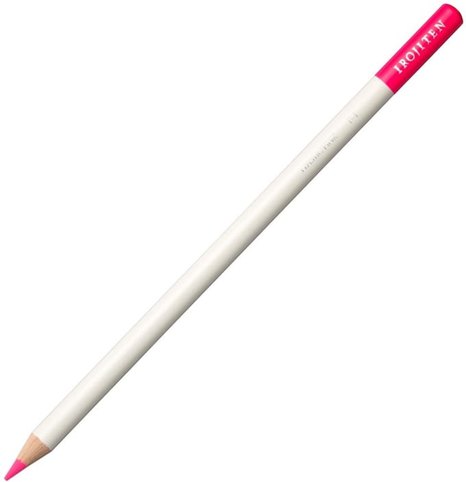 Tombow Irojiten - Kleurpotlood - F1 - Plastic Pink - Roze