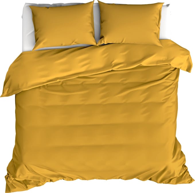 Moodit Dekbedovertrek Basil Sunshine - Hotelmaat - 260 x 240 cm - Katoen