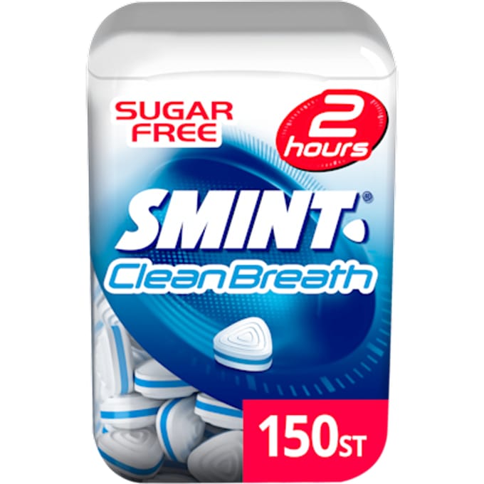 Smint Cleanbreath Pepermunt - 105 g