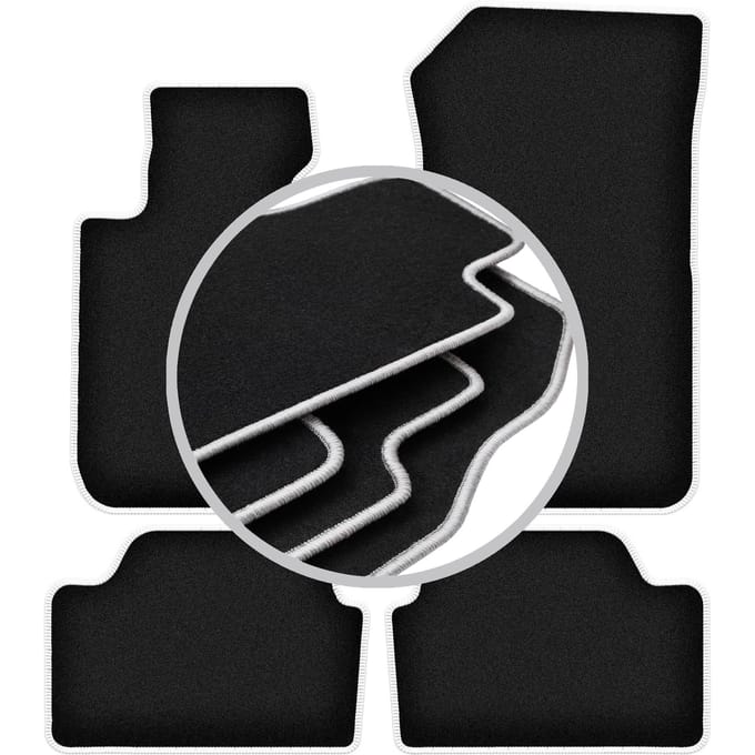 CARLUX-SILVER automatten voor: BMW X1 E84 SUV (2004-2011)