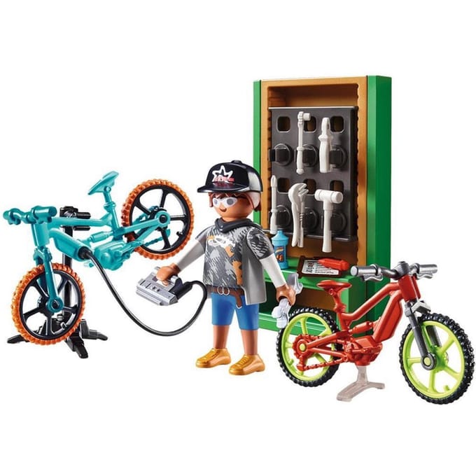 PLAYMOBIL Gift set "E-bike werkplaats" - 70674