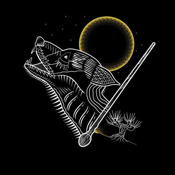 Harry Potter Lupin dames t-shirt - Zwart - M