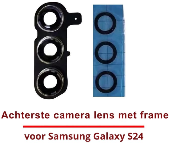 Samsung Galaxy S24 – Cameralens met Frame - Reparatieset