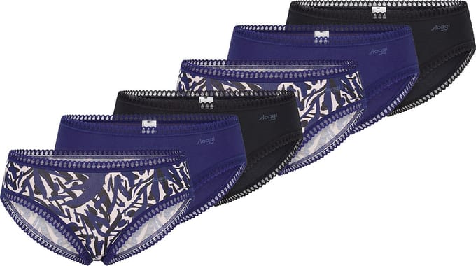 sloggi Dames hipster slip 6 pack GO Crush