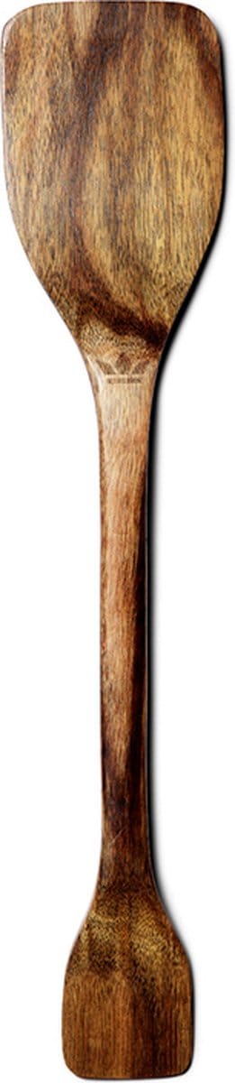Dutchdeluxes - Luxe acacia Keukengerei - Bakspade met Proeflepel - Bruin