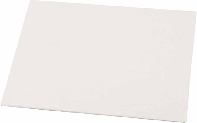 Canvas Paneel, A4, afm 21x29,7 cm, dikte 3 mm, 280 gr, wit, 10 stuk