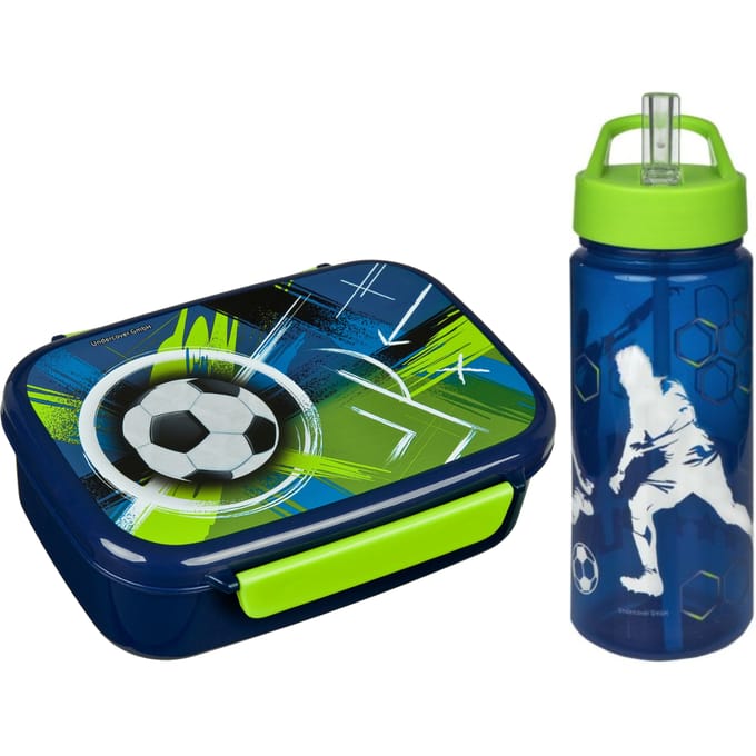 Team Player lunchset; lunchbox en drinkfles