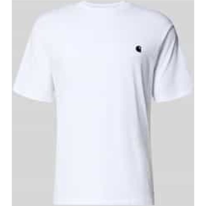 T-shirt met labelstitching model 'Madison'