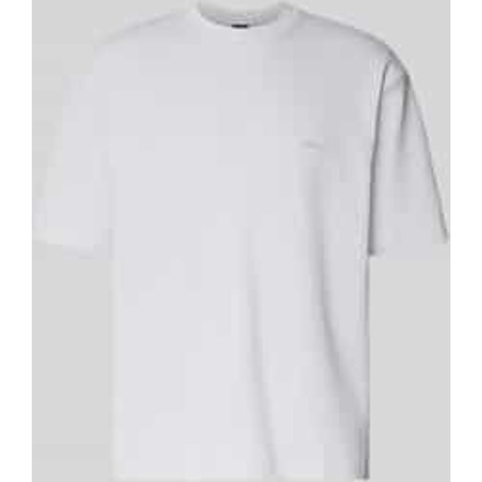 Regular fit T-shirt van katoenmix model 'TE_HIVE'