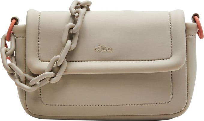 s.Oliver Handtas Schoudertas Hobo Bag Beige