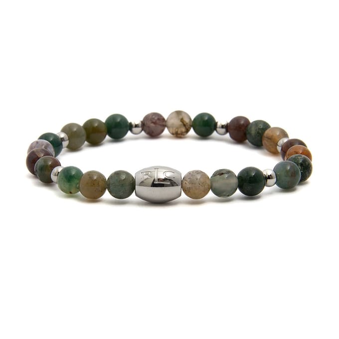 Serenity Agate Beads Armband - S