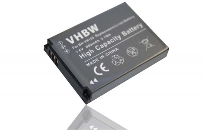Camera accu compatibel met JVC BN-VH105 / 850 mAh