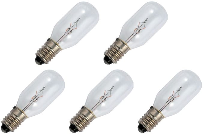 Signaallamp E10 30V 4W - 133 mAh - 5 stuks - T16 Gloeilamp Ø16mm - 35mm - 2500K - Dimbaar
