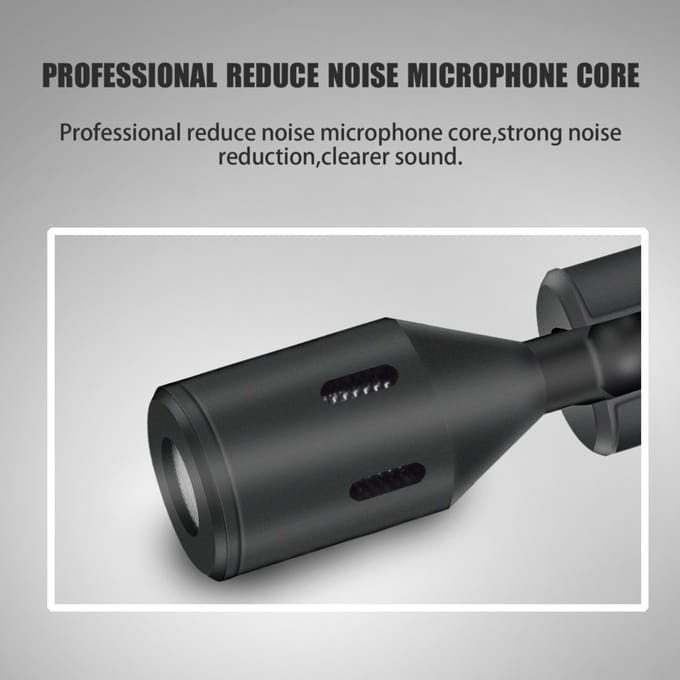 Mini-plug-in smartphone-microfoon Mobiele telefoon-microfoon Cardioïde pickup Type-C-stekker 90° hoek Type-C Plug