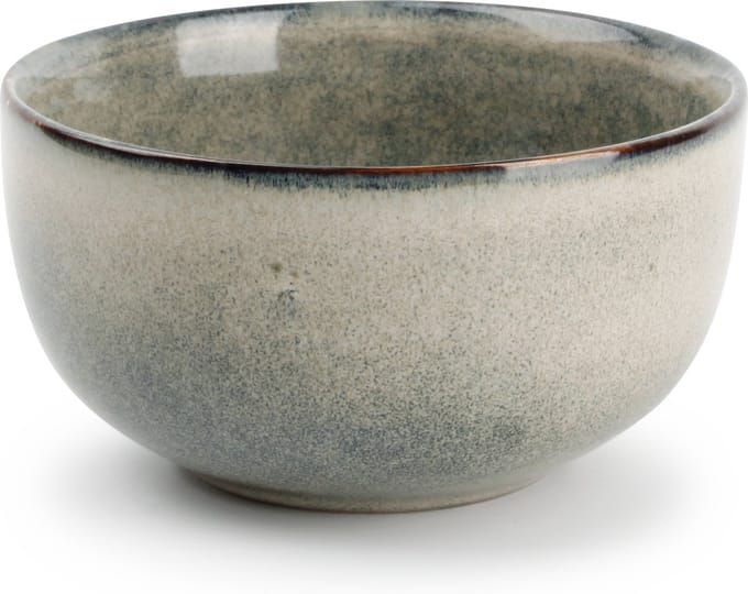 Salt & Pepper Kom Schaaltje 13xH7cm groen/blauw Meridian (set van 4)