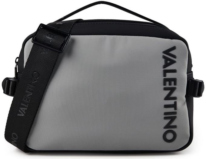 VALENTINO schoudertas accessoiretas Axel Crossbody Bag Ghiaccio grijs