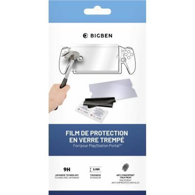 BigBen Interactive Tempered Glass - Miscellaneous Screenprotector - PlayStation Portal