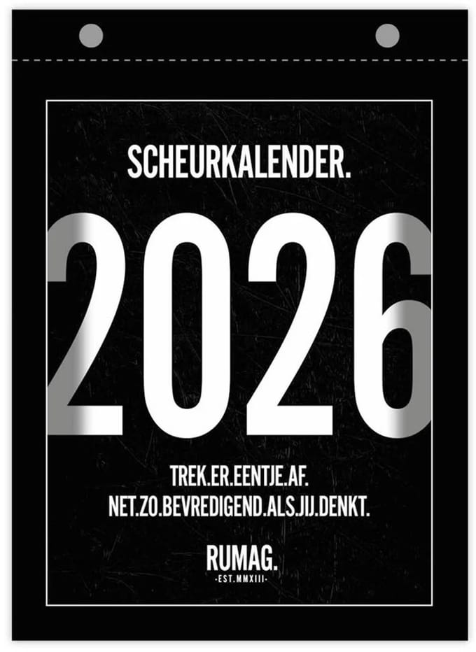 Rumag scheurkalender - 2026