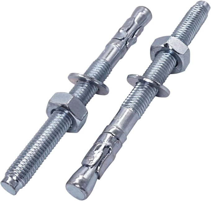 4x Spreidankers M10 x 120mm voor Beton en Steen - Complete Set
