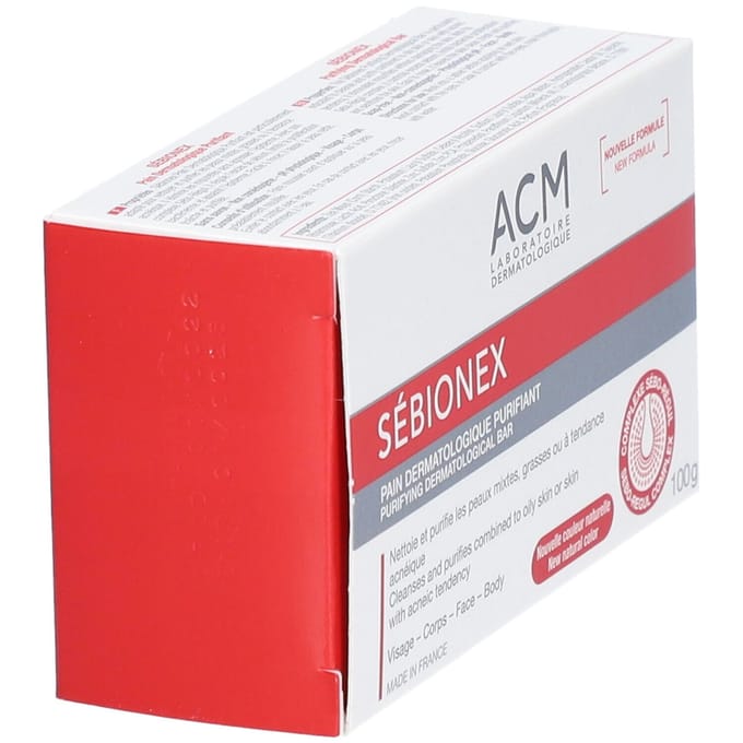 Laboratoire ACM Sébionex Zuiverende Dermatologische Reep 100 g