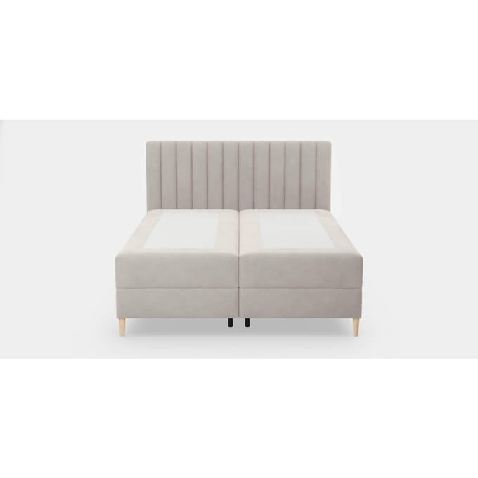 Boxspring Tassos velvet met opbergruimte 160 x 200 cm | NADUVI Collection