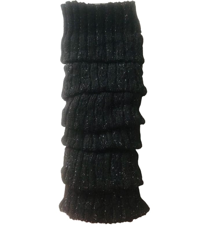Modieuze Warme Beenwarmers / Sleever / Legwarmer | Beenwarmer | One Size - Zwart