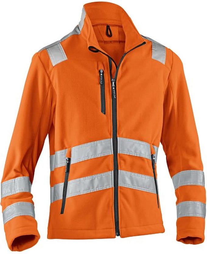 Kübler - REFLECTIQ - Fleece Jacket - PSA 2 - Waarschuwingsoranje