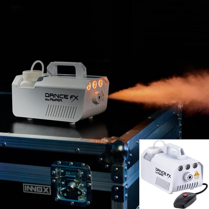 Rookmachine 400W - Met LED - Ayra DanceFX F500L - Oranje