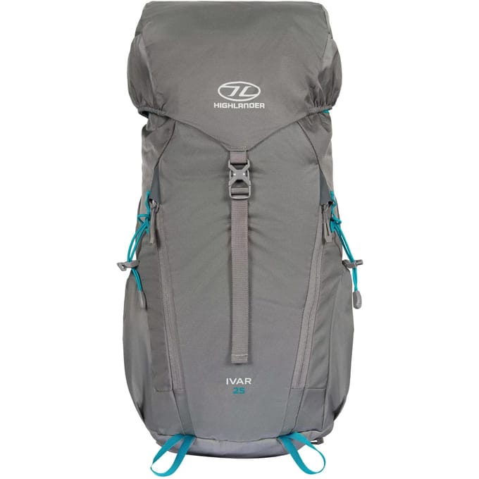 Highlander rugzak Ivar Haar Grey voor dames 25 liter - Grijs
