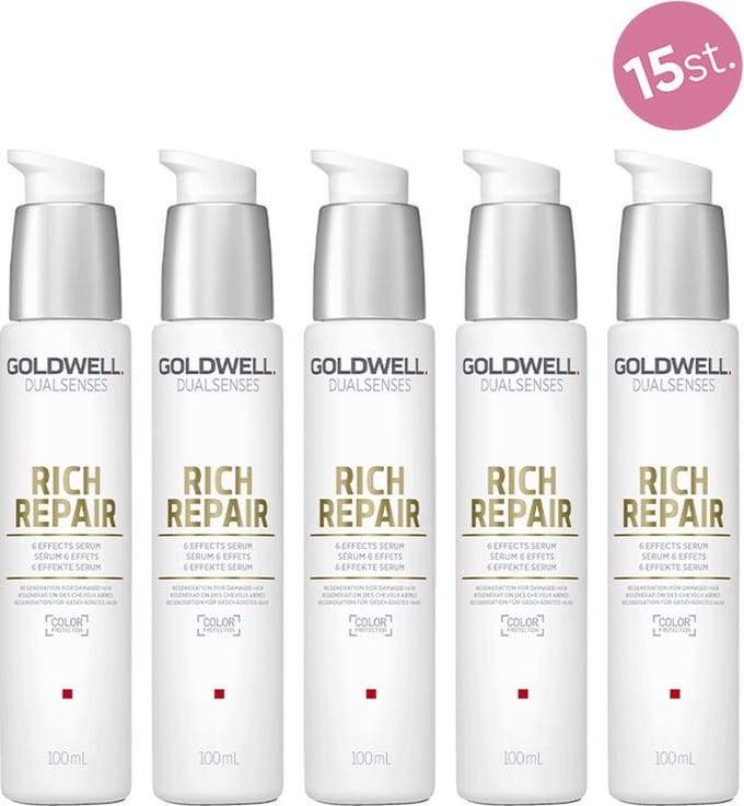 15X Goldwell Dualsenses Rich Repair 6 Effects Serum 100ml