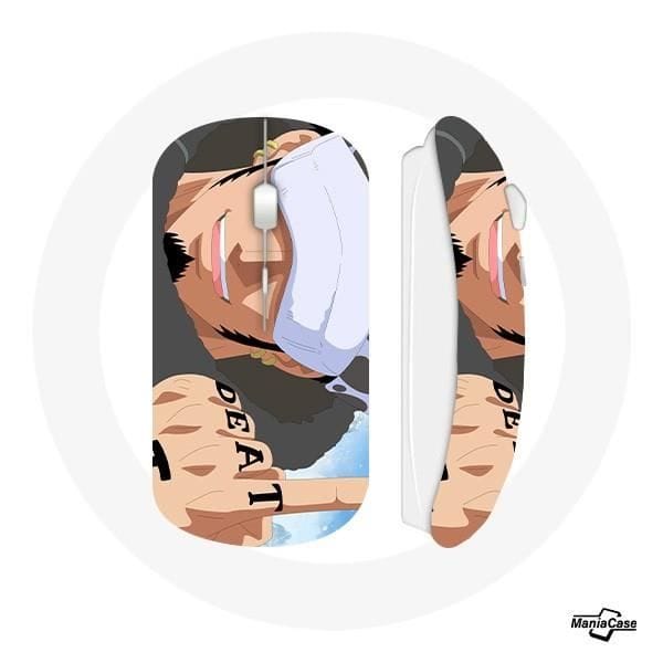 Draadloze Muis - MANIACASE - Trafalgar Law - Compatibel met Mac en PC - USB-stick inbegrepen - Wit