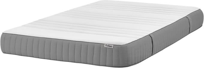 HAPPINESS - Gelschuimmatras medium - Wit - 120 x 200 cm - Polyester