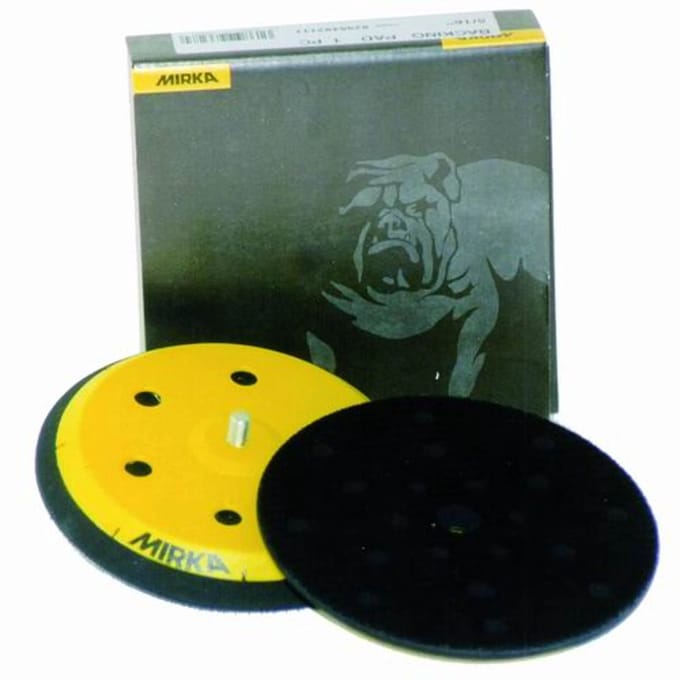 MIRKA Steunpad 150mm klitteband - Met 6 gaten