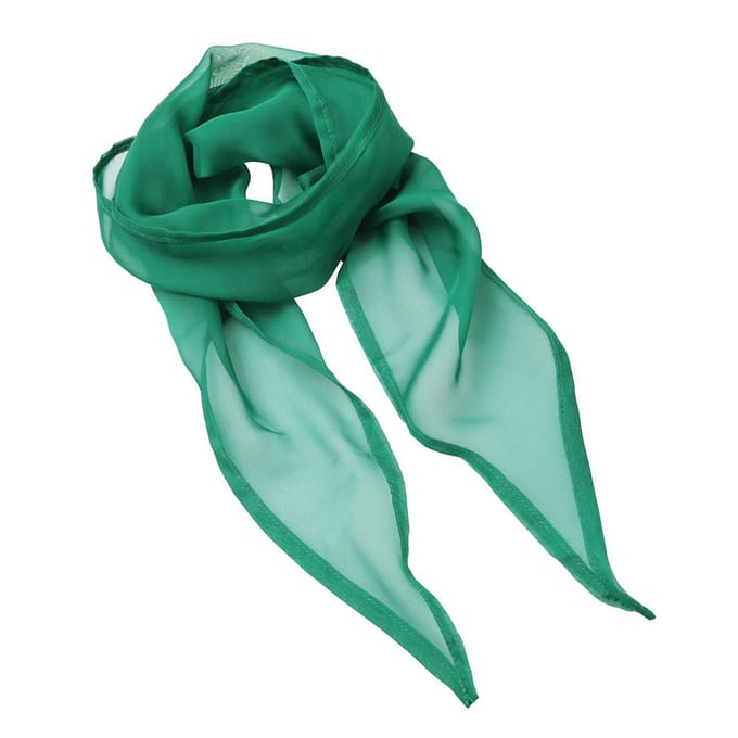 Premier Dames/Dames Chiffon Sjaal (Smaragd)