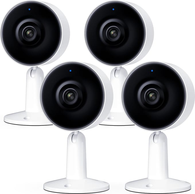 Arenti IN1 4 Pack - Beveiligingscamera - 4 Indoor Wifi Full HD IP-camera's