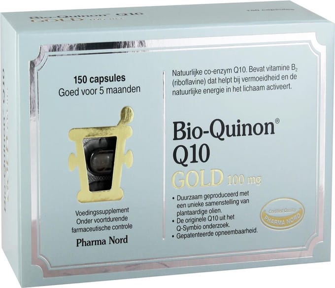 Pharma Nord Bio quinon Q10 gold 100 mg 150 Capsules