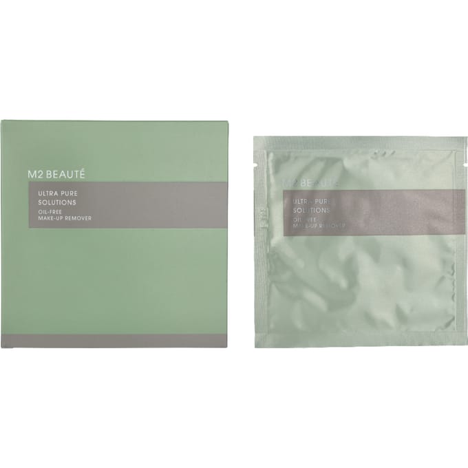 M2 BEAUTÉ Ultra Pure Solutions Oil-Free Eye Make-up Remover remover pads Dames