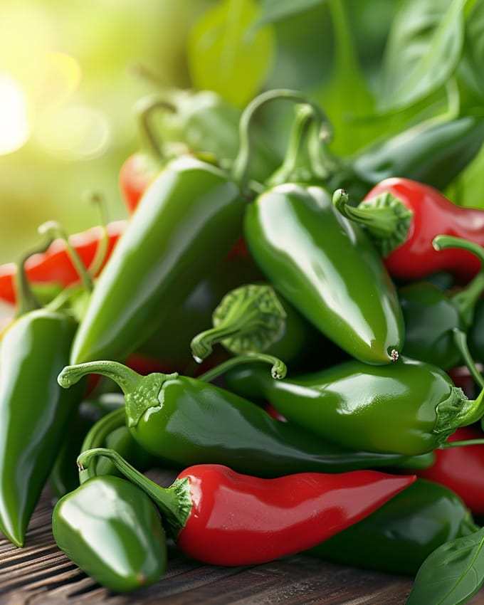 Jalapeño Peper Zaden Capsicum Annuum Eenjarig