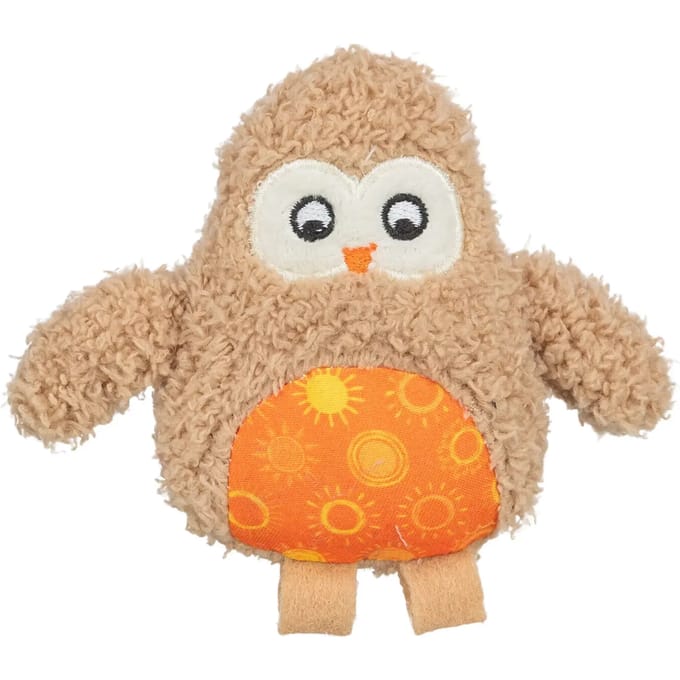 Pluche speelgoed voor katten uil Trixie