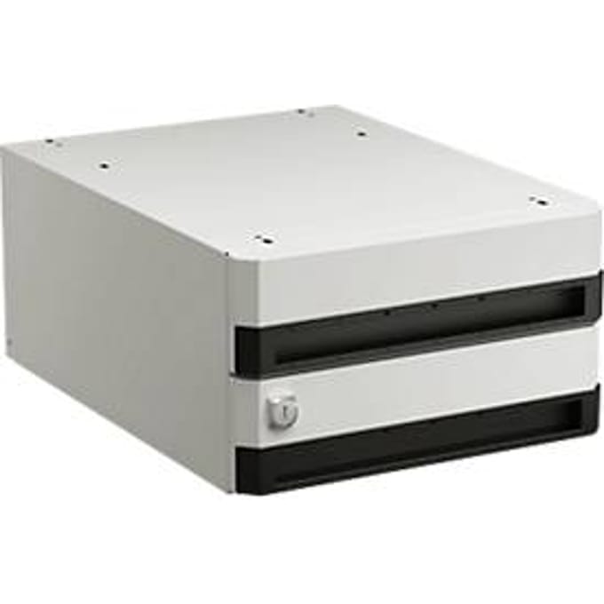 Treston ladeblok 35/20, ESD, met 2 laden, elk 100 mm hoog