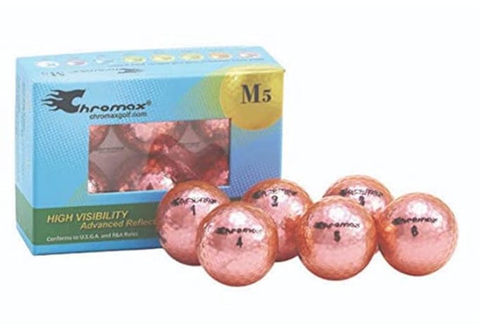 Gekleurde Golfballen Pack van 6 - Ideaal voor Golfplezier