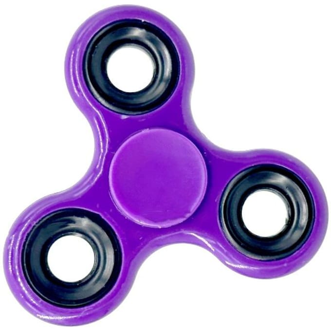 Fidget Spinner EDC Spinner Stressverlichting Angst Autisme ADHD Sensorisch Speelgoed Hoge Kwaliteit Grappig Speelgoed voor Kinderen Feestartikelen Juguetes purple