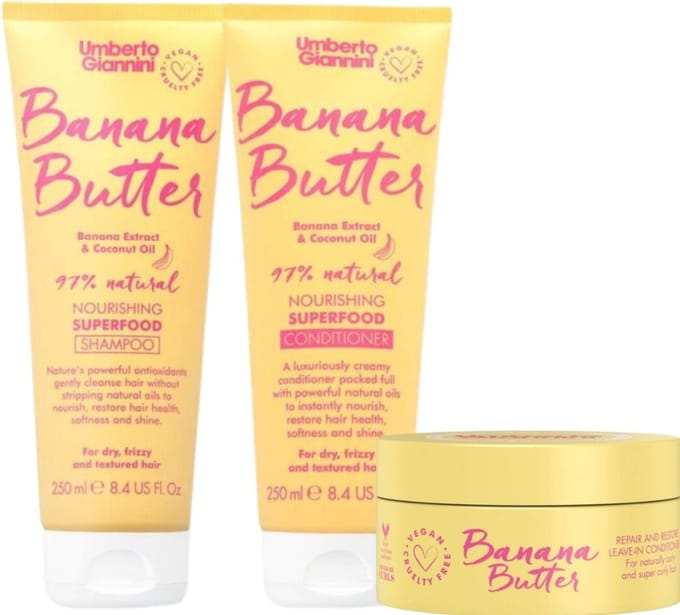 Umberto Giannini - Banana Butter Set - 250+250+200ml