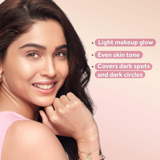 Pond's BB+ Cream SPF 30 PA++ – Directe Dekking van Vlekjes & Lichte Make-up Glow – Ivoor Kleur, 18g white
