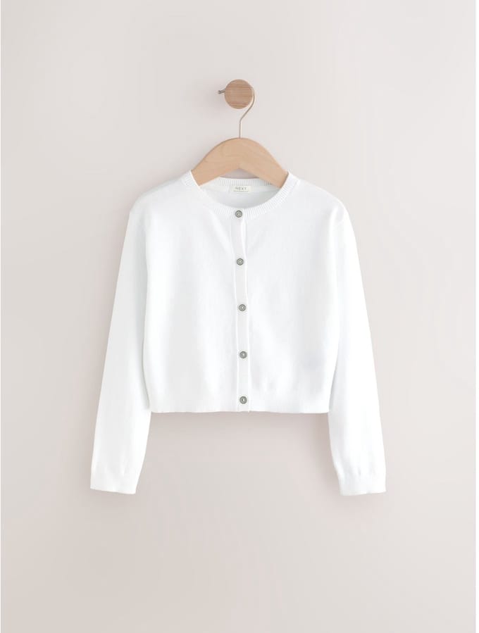 Next - Meisjes - Vest met knopen 3jr-16jr - Wit