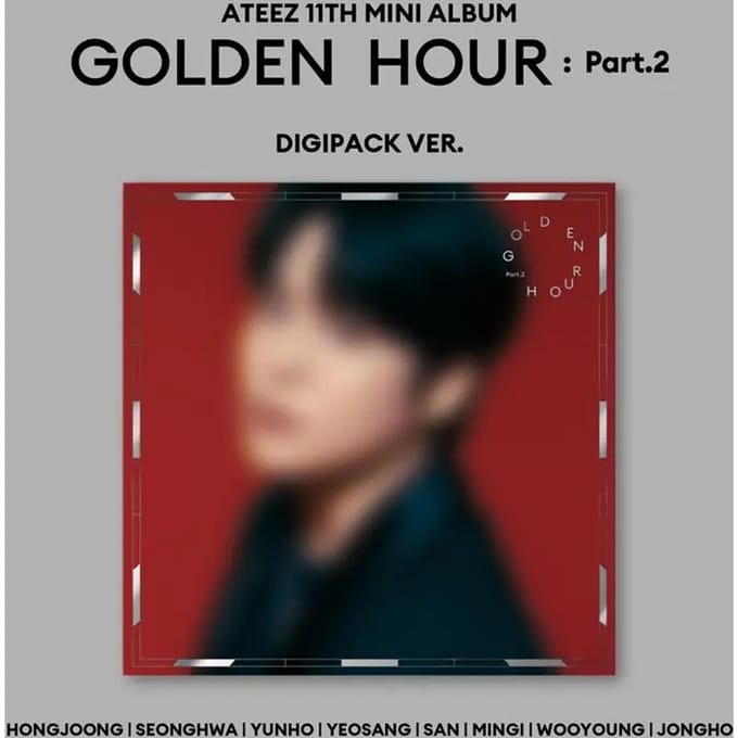 ATEEZ - [GOUDEN UUR : DEEL 2] 11e EP-album DIGIPACK Jongho