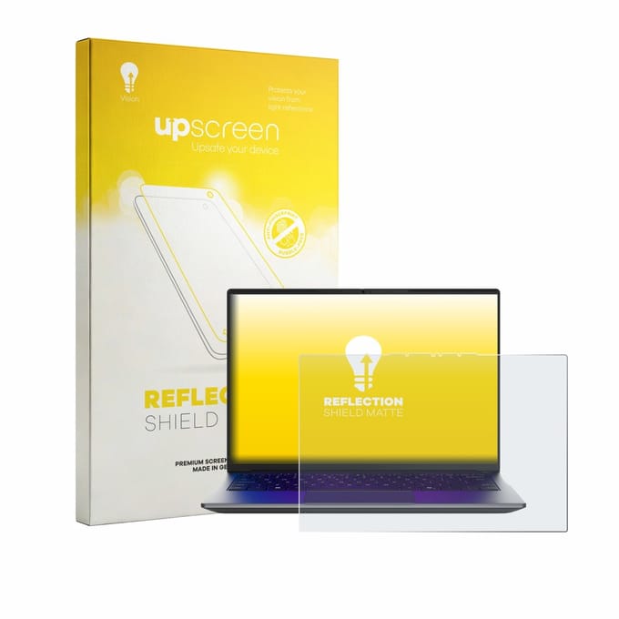 upscreen - Screenprotector voor MEDION Avantum 14 E1e - Folie Beschermfolie anti glare matte